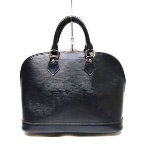 Louis Vuitton  Alma Black Epi leather